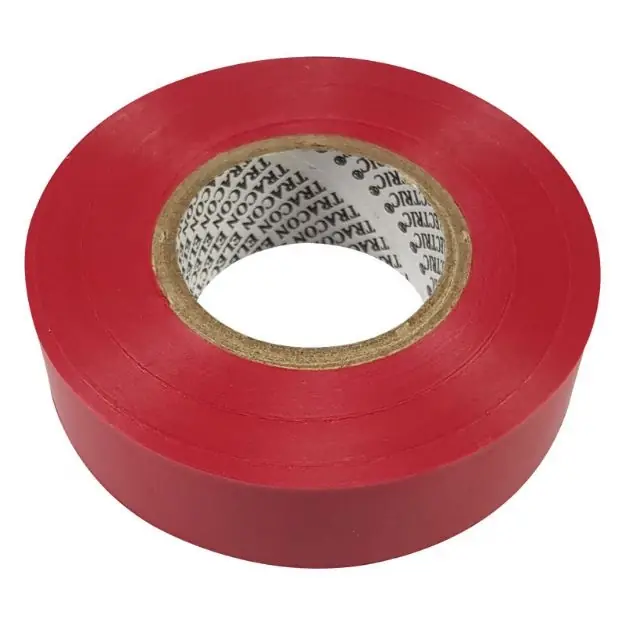 Szigetelőszalag, 20m x 18mm, piros Kiárusítás
