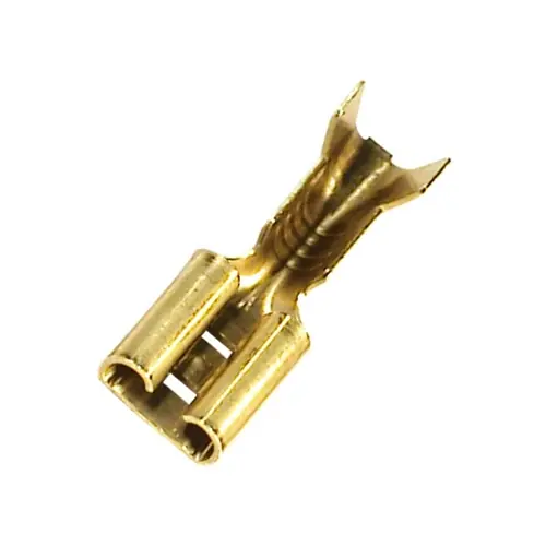 Csúszósaru, 6,3x0,5, aljzat,réz, 0,5-1 mm² kábelhez Csak ma