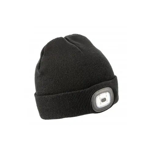 Korlátozott ajánlat Sapka LED világítással, USB töltés, 150 lm, téli, fekete , HÖGERT HT5K486