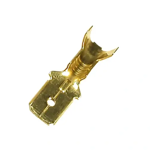 Csúszósaru, 6,3x0,8, dugó, réz, 0,5-1 mm² kábelhez Prémium