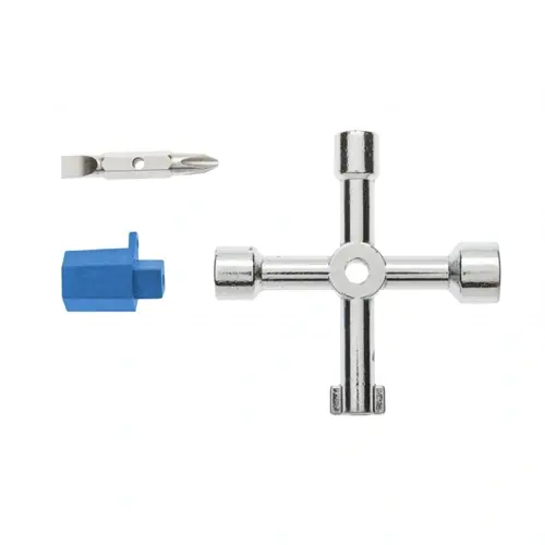 Elosztódoboz / kapcsolószekrény kulcs, 76 mm, HÖGERT HT1W760 Gyors szállítás