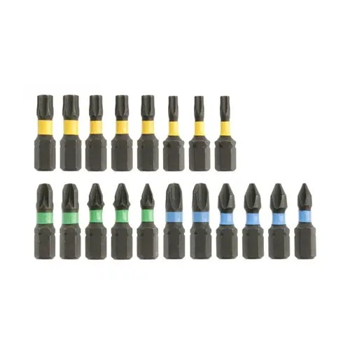 Bitkészlet ütvecsavarozóhoz, 25mm, 20 részes, vegyes, HÖGERTHT1S698 Gyors szállítás