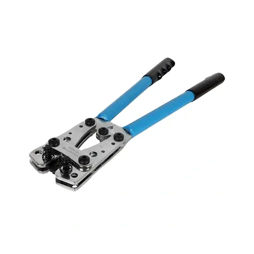 Szigeteletlen szemes sarus présszerszám, 6-10-16-25-35-50mm², 10-1 AWG, 390mm, HÖGERT HT1P206 Prémium