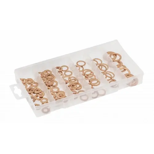 Biztonságos fizetés Réz alátét készlet 110 részes , HÖGERT HT8G513