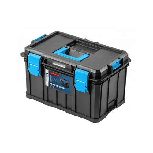 Kiváló minőség Szerszámosláda, kombinálható, ABS műanyag, 530x355x355mm, HÖGERT HT7G502