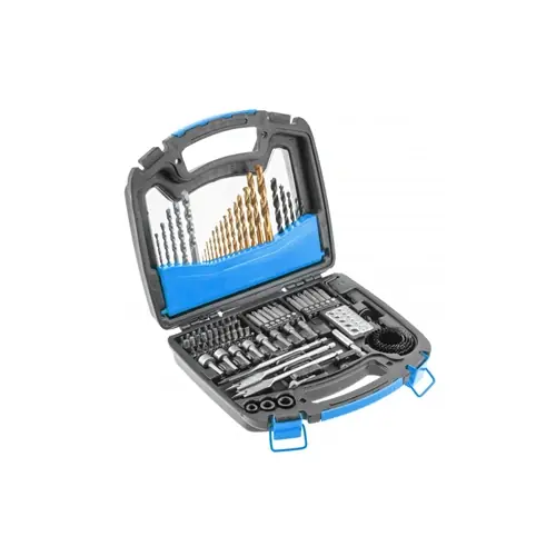 Fúró- és csavarhúzó tartozékkészlet, 100 db-os, HÖGERT HT6D198 Utolsó esély