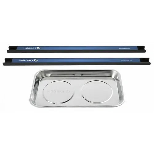 Szerszámtartó mágneses + tálca, 3 db / csomag, 10 kg, HÖGERT HT4R522 Autentikus
