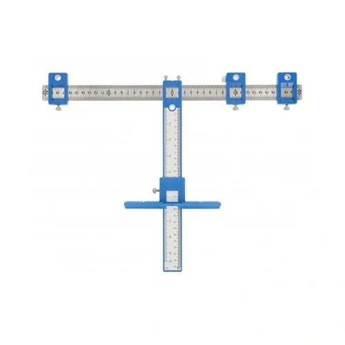 Állítható fúrósablon, max szélesség: 400 mm, alumínium, HÖGERT HT4M219 Korlátozott ajánlat