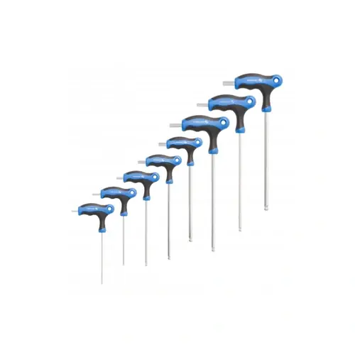 Imbuszkulcs készlet gömbfejű, nyeles, hosszított 2,5-10mm, 8 részes, HÖGERT HT1W880 Kiárusítás