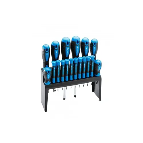 Biztonságos fizetés Csavarhúzó készlet, mágneses, 18 részes, HÖGERT HT1S098