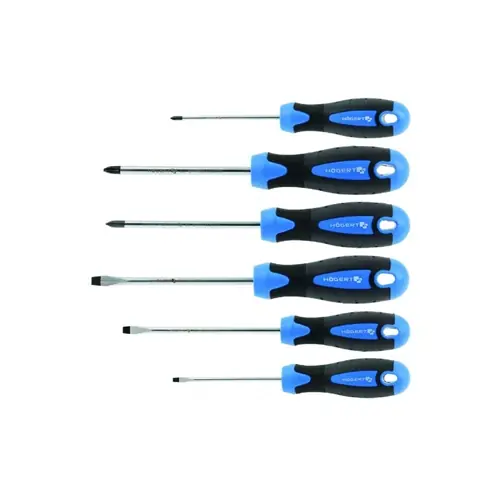 Csavarhúzó készlet, mágneses, 6 részes, HÖGERT HT1S095 Csak ma