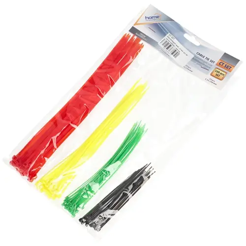 Vedd meg most Kábelkötegelő szett, (4 féle szín és méret) 4x25db / csomag