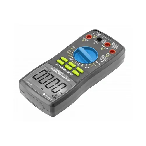 Digitális Multiméter, LCD kijelző, AC-DC 600V, 10A, 60 MΩ, HÖGERT HT1E604 Akció