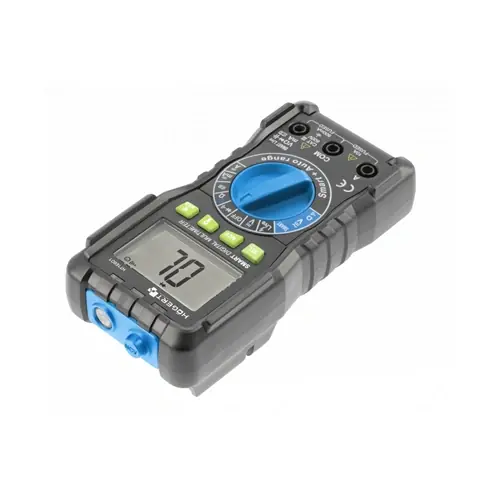 Alacsony ár Digitális multiméter, LED dióda, zseblámpa, AC-DC 600V, 10A, 99,99 MΩ, NCV, HÖGERT HT1E601/ RENDELÉSRE