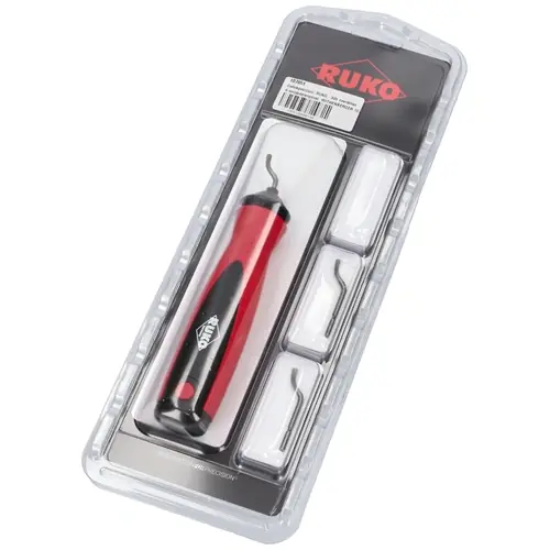 Népszerű Csősorjázó, RUKO,3db cserélhető sorjázópengével, ROTHENBERGER 107051