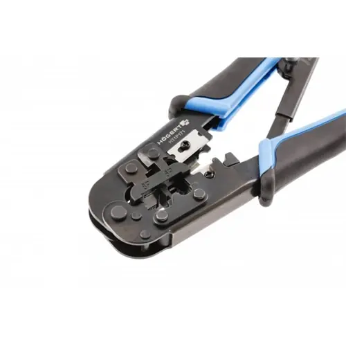 Telefoncsatlakozó prés, krimpelő, 6P, 8P, RJ45, RJ11, RJ12, 137mm , HÖGERT HT1P171 Biztonságos fizetés