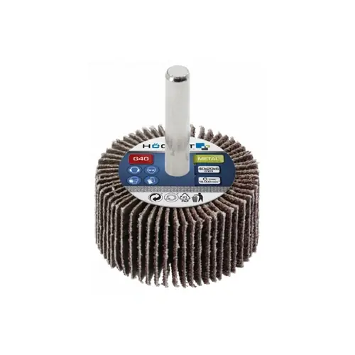 Csapos, lamellás csiszoló, fúrógépbe, 40x20x6mm, G150 finomság, HÖGERT HT8D006 / RENDELÉSRE Kiárusítás