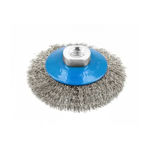 Drótkorong sarokcsiszolóhoz, 100 mm, M14, rozsdamentes 0,3 mm, HÖGERT HT7D735 / RENDELÉSRE Népszerű