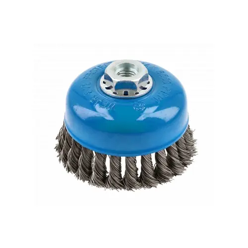 Olcsó Körkefe sarokcsiszolóhoz, 100 mm, M14, rozsdamentes 0,5 mm, HÖGERT HT7D735 / RENDELÉSRE