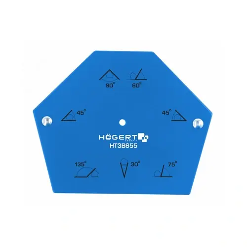 Prémium Hegesztő szögmérő mágneses, 138 mm, HÖGERT HT3B655/ RENDELÉSRE
