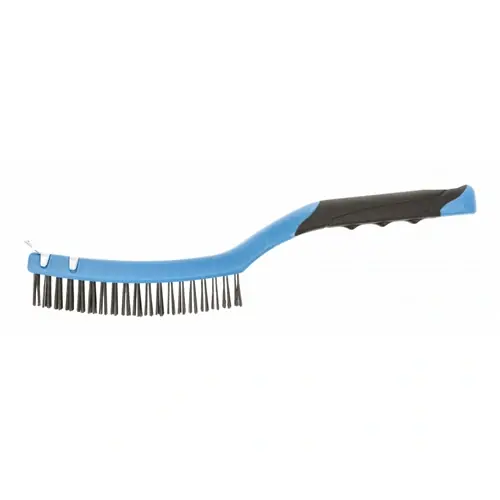 Alacsony ár Drótkefe, 3x19 sörtekiosztás, acél, kaparóval, HÖGERT HT3B633 / RENDELÉSRE