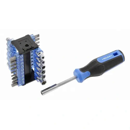 Csak ma Bitfej, dugókulcs készlet csavarhúzóval, 34 részes, HÖGERT HT1S100