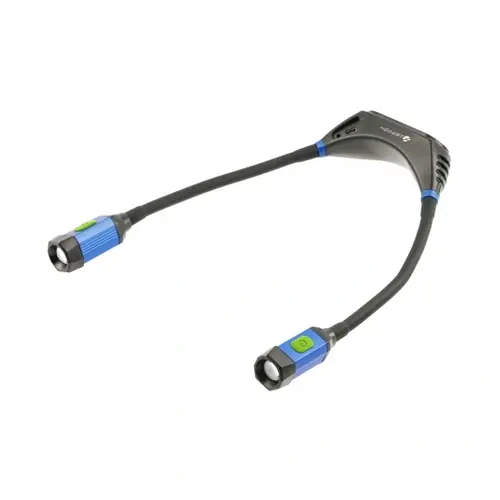 Nyakban hordható újratölthető zseblámpa, 300 lm HÖGERT HT1E429 / RENDELÉSRE Prémium