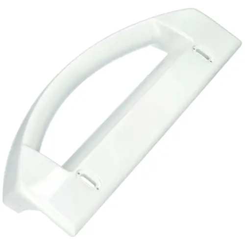 Fogantyú, ívelt, fehér, műanyag (eredeti) AEG hűtőgép Népszerű