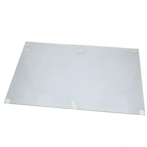 325x520x4mm Üvegpolc (zöldségtartó feletti, víztiszta, hőkezelt) GYÁRI MINŐSÉG (ESG) ZANUSSI pl.: ZKB hűtő Akció