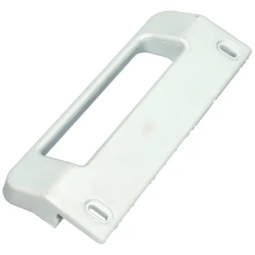 Fogantyú, delta sarkos, fehér, műanyag (eredeti) ZANUSSI hűtőgép Akció