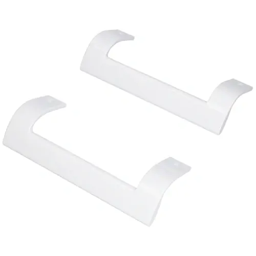 Vedd meg most Fogantyú pár, ívelt, fehér, műanyag (eredeti) BEKO hűtőgép