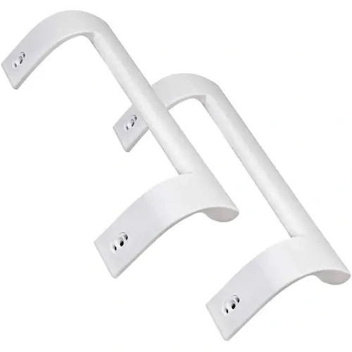 Fogantyú pár, ívelt, fehér, műanyag (utángyártott) BEKO hűtőgép Kiváló minőség