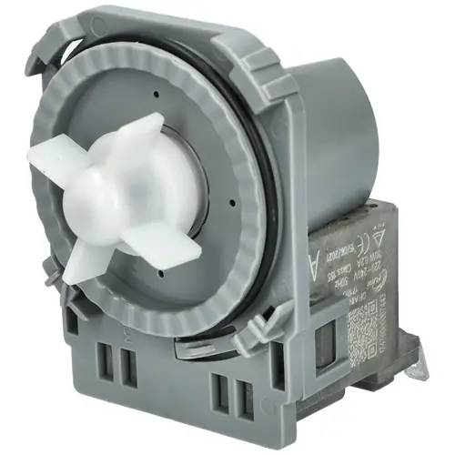 30W Szivattyú, ürítő, 4 körmös, hátul sarus (eredeti) FUDI 1718C CANDY, GORENJE mosogatógép Kiváló minőség