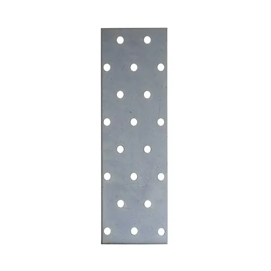 Ajánlat Perforált összekötő lemez, inox, 50x80x2.5mm