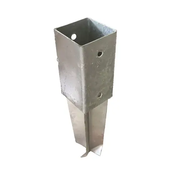 Korlátozott ajánlat Betonozható oszlophüvely, horganyzott, 91x91x150/2 mm, (ET)