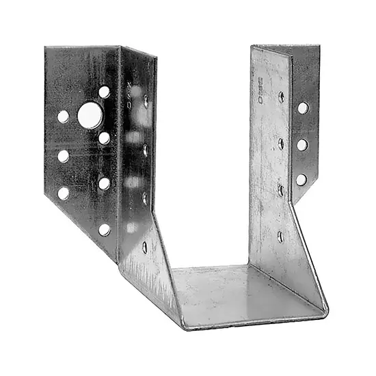 Akció Gerendatartó külső lemez, horganyzott, "A", 100x140x75x2mm