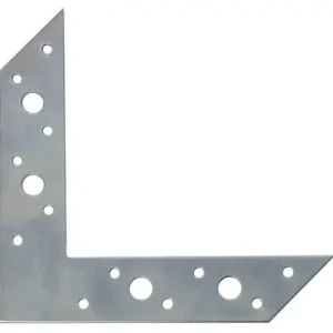 Vedd meg most Összekötő szegletvas, horganyzott, 16x16x3.2cm, 2mm