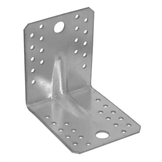 Alacsony ár Erősített sarokösszekötő lemez, horganyzott, 105x105x90x1.5mm