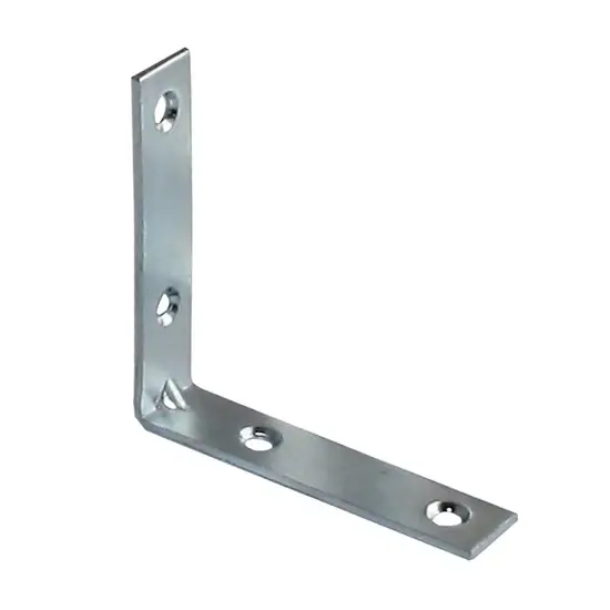 Népszerű Székszegletvas, horganyzott, 50x50x15x2mm