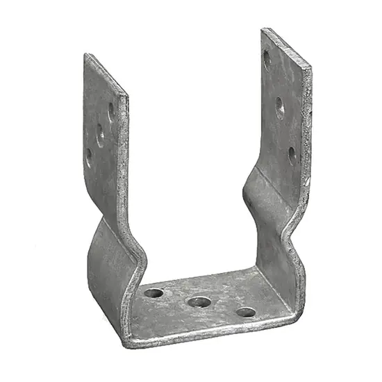 Lecsavarozható oszloptalp "U", horganyzott, 71x60x120/5mm (ET) Akció