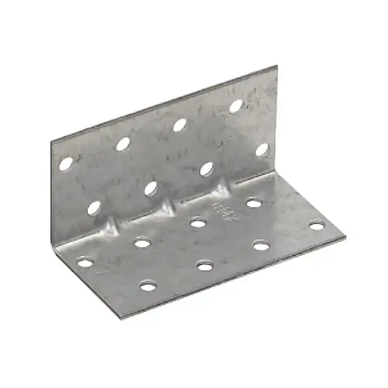 Perforált erősített sarokösszekötő lemez, horganyzott, 40x40x60x1.5mm Legjobb ár