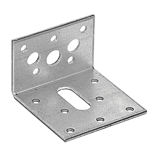 Szegletvas, állítható, horganyzott, 60x40x60x2.5mm Ingyenes szállítás