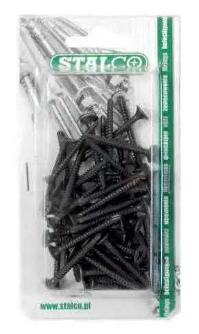 Csak ma Stalco foszfátozott önfúró csavar, süllyesztett fej, 3.5x25mm, 50db