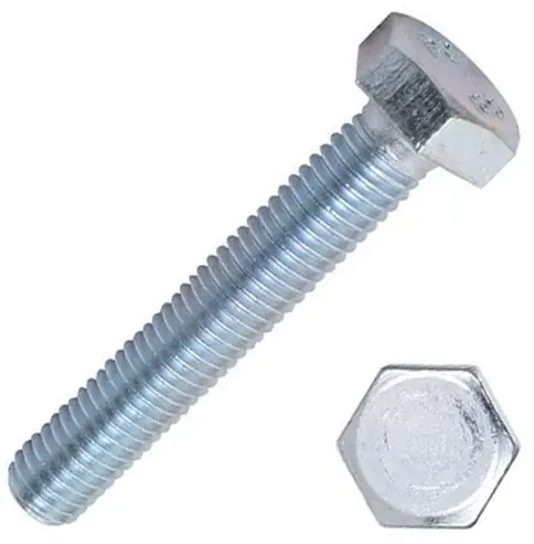 Kiárusítás Hatlapfejű csavar, horganyzott, M6x50mm, 10db