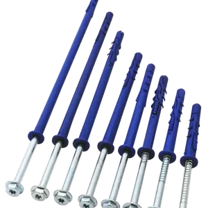 Tracon peremes dübel, hatlapfejű peremes csavarral, M10x200mm Újdonság