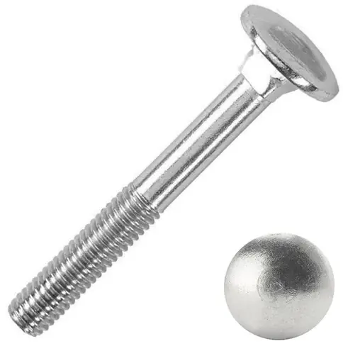 Újdonság Kapupántcsavar, horganyzott, M8x100mm, 5db