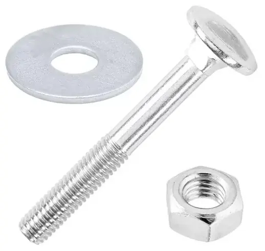 Kedvezmény Kapupántcsavar anyával és fakötésű alátéttel bliszterben, M8x100