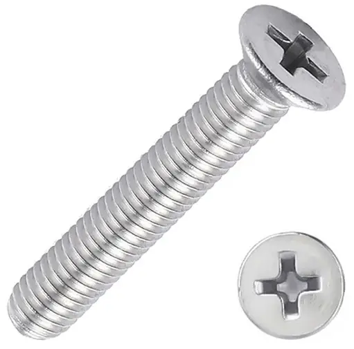 Eredeti Metrikus csavar, süllyesztett fej, horganyzott, M5x70, 10db