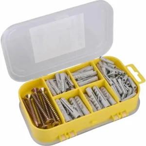 Korlátozott ajánlat Extol forgácslapcsavar és műanyag tipli készlet 170db