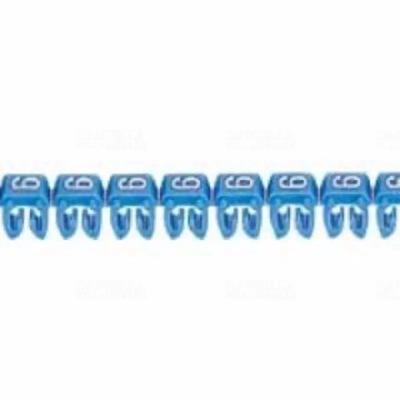 Legrand 038216 CAB3 0,5-1,5mm2 6 Jelölő kék Újdonság